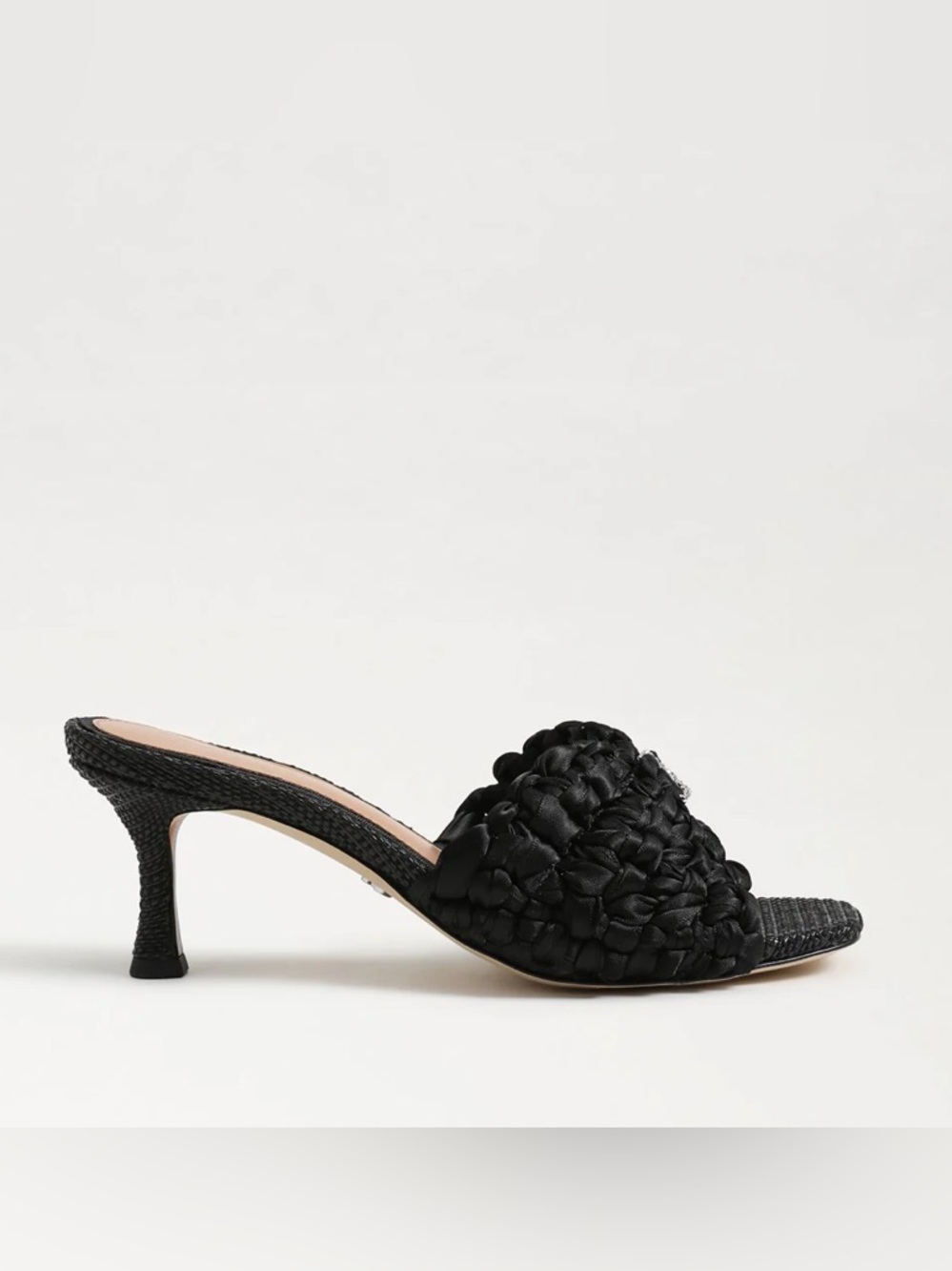 SAM EDELMAN Black Paisley Dress Heeled
Sandals NWT - Picture 2 of 7
